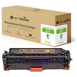 G&G Toner náhradní HP, Canon 304A, 305A, 312A, 718Y kompatibilní žlutá 2800 Seiten Reborn remanufactured 21221