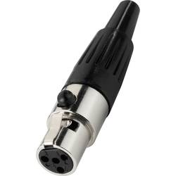 Monacor XLR-407/J mini XLR zásuvka