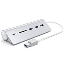 Satechi ST-3HCRS USB kombinovaný hub stříbrná