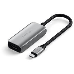 Satechi ST-AC8KHM USB-C® / HDMI adaptér [1x USB-C® zástrčka - 1x HDMI zásuvka] šedá 8K UHD 19.4 cm