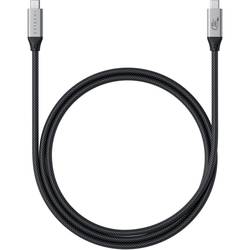 Satechi Kabel USB-C USB 4.0 USB-C® 1.2 m černá, stříbrná ST-YU4120M