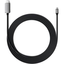 Satechi USB-C® / HDMI kabel Zástrčka HDMI-A, USB-C ® zástrčka 1.96 m šedá, černá ST-YH8KCM 8K UHD Kabel pro displeje USB-C®