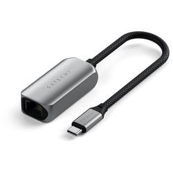 Satechi USB-C® adaptér [1x USB-C® zástrčka - 1x Gigabit LAN (1/2,5 Gbit/s)] ST-AE25M