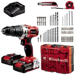 Einhell Power X-Change TE-CD 18/2 Li-i +64 (2x2,0 Ah) 2cestný-aku příklepový šroubovák vč. 2x aku