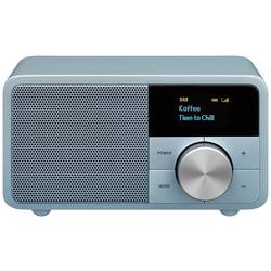 Sangean Genuine Mini DDR-7 stolní rádio DAB+, FM AUX, Bluetooth tyrkysová