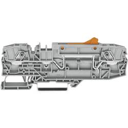 WAGO 2006-8671 oddělovací svorka 8 mm pružinová svorka osazení: L šedá 1 ks