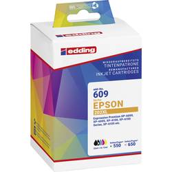 Edding Ink náhradní Epson 202XL Multipack 5 kompatibilní černá, foto černá, azurová, purppurová, žlutá EDD-609 18-609-01