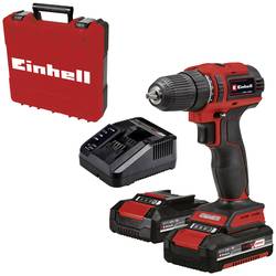 Einhell TE-CD 18/40 Li BL (2x2,0Ah) Power X-Change aku vrtací šroubovák 18 V, 2000 mAh Li-Ion, 4513995, vč. 2x aku, vč. nabíječky, bezkartáčové