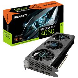 Gigabyte grafická karta Nvidia GeForce RTX 4060 Eagle Overclocked 8 GB SDRAM GDDR6 PCIe x16 DisplayPort, HDMI™ přetaktovaná