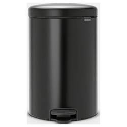 brabantia Newicon 11 41 06 Pedálový odpadkový koš 20 l ocel (Ø x v) 290 mm x 467 mm černá otevírání pedálem 1 ks