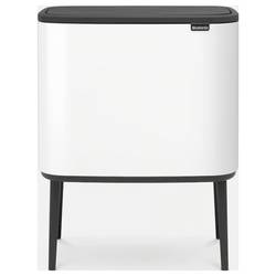 brabantia Bo Touch Bin 31 35 23 odpadkový koš, 33 l, ocel, (d x š x v) 312 x 540 x 680 mm, bílá, 1 ks