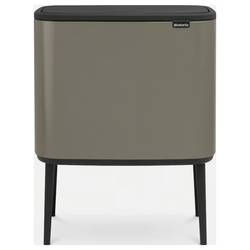 brabantia Bo Touch Bin 316142 odpadkový koš 34 l ocel (d x š x v) 312 x 540 x 680 mm Platinum/Black 1 ks