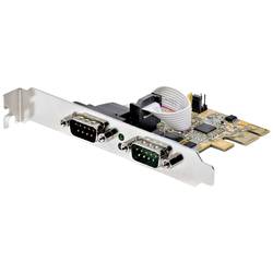 StarTech.com 2-Port PCI Express 2 porty sériová zásuvná karta RS232 PCIe x1