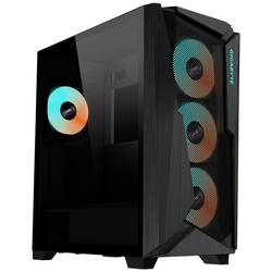 Gigabyte C301G V2 midi tower PC skříň černá prachový filtr, integrované osvětlení