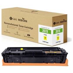 G&G Toner náhradní HP 207X kompatibilní žlutá 2450 Seiten Reborn remanufactured 21287