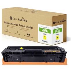 G&G Toner náhradní HP 207A kompatibilní žlutá 1250 Seiten Reborn remanufactured 21283