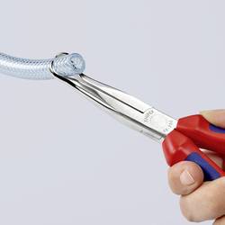 Knipex 38 95 200 pro elektroniku a jemnou mechaniku ploché jehlové kleště 45° zahnuté 200 mm