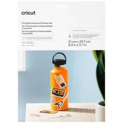 Cricut Sticker Set Waterproof A4 Sada fólií Šířka řezu 29.7 cm transparentní