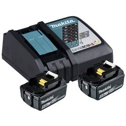 Makita BL1850B + DC18RC 197570-9 akumulátor do nářadí a nabíječka 18 V 5 Ah Li-Ion