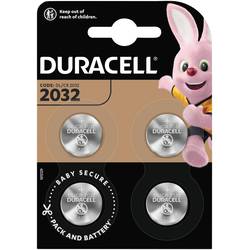 Duracell knoflíkový článek CR 2032 3 V 4 ks 220 mAh lithiová Elektro 2032