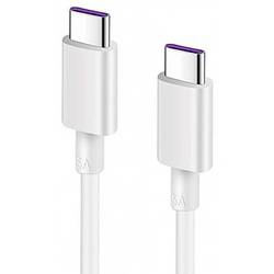 REEKIN Nabíjecí kabel USB USB 2.0 USB-C ® zástrčka, USB-C ® zástrčka 1.00 m bílá 4260272282979