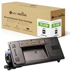 G&G Toner náhradní Kyocera TK-3100 kompatibilní černá 12500 Seiten Reborn remanufactured 21294