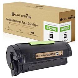 G&G Toner náhradní Lexmark 602H kompatibilní černá 10000 Seiten Reborn remanufactured 21315