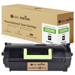 G&G Toner náhradní Lexmark 522X kompatibilní černá 45000 Seiten Reborn remanufactured 21310