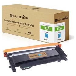 G&G Toner náhradní HP 117A kompatibilní azurová 700 Seiten Reborn remanufactured 21278