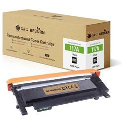 G&G Toner náhradní HP 117A kompatibilní černá 1000 Seiten Reborn remanufactured 21277