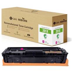 G&G Toner náhradní HP 201X kompatibilní purppurová 2300 Seiten Reborn remanufactured 21260