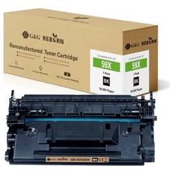 G&G Toner náhradní HP 59X kompatibilní černá 10000 Seiten Reborn remanufactured 21238