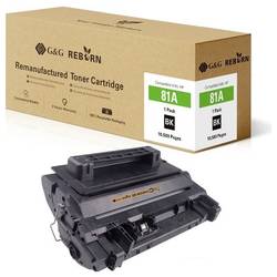 G&G Toner náhradní HP 81A kompatibilní černá 10500 Seiten Reborn remanufactured 21240