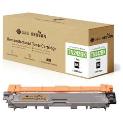 G&G Toner náhradní Brother TN-242K kompatibilní černá 2500 Seiten Reborn remanufactured 21195