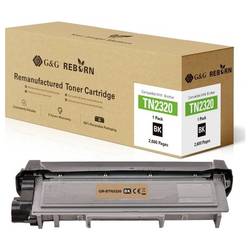 G&G Toner náhradní Brother TN-2320 kompatibilní černá 2600 Seiten Reborn remanufactured 21178