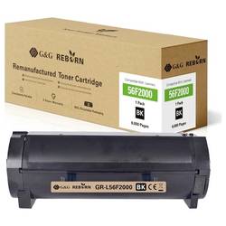 G&G Toner náhradní Lexmark 56F2000 kompatibilní černá 6000 Seiten Reborn remanufactured 21311