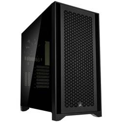 Corsair 4000D Airflow Tempered Glass midi tower herní pouzdro černá