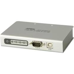 ATEN UC2324-AT 4 porty sériový hub s převodníkem USB => RS-232 bílá