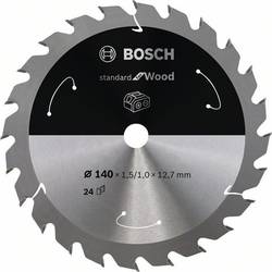 Bosch Accessories Bosch Power Tools 2608837670 tvrdokovový pilový kotouč 140 x 12.7 mm Počet zubů (na palec): 24 1 ks