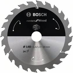 Bosch Accessories Bosch Power Tools 2608837671 tvrdokovový pilový kotouč 140 x 20 mm Počet zubů (na palec): 24 1 ks