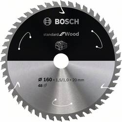 Bosch Accessories Bosch Power Tools 2608837678 tvrdokovový pilový kotouč 160 x 20 mm Počet zubů (na palec): 48 1 ks