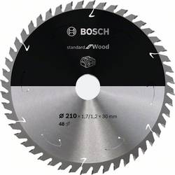 Bosch Accessories Bosch Power Tools 2608837714 tvrdokovový pilový kotouč 210 x 30 mm Počet zubů (na palec): 48 1 ks