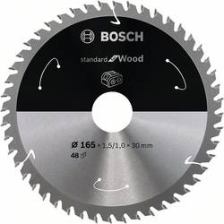 Bosch Accessories Bosch Power Tools 2608837689 tvrdokovový pilový kotouč 165 x 30 mm Počet zubů (na palec): 48 1 ks