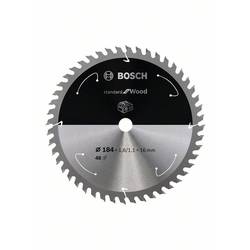 Bosch Accessories Bosch Power Tools 2608837699 tvrdokovový pilový kotouč 184 x 16 mm Počet zubů (na palec): 48 1 ks