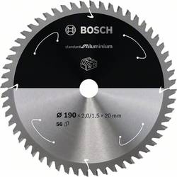 Bosch Accessories Bosch Power Tools 2608837769 pilový kotouč 190 x 20 mm Počet zubů (na palec): 56 1 ks