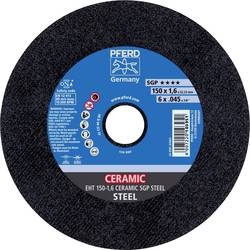 PFERD EHT 150-1,6 CERAMIC SGP STEEL 61315016 řezný kotouč rovný 150 mm 25 ks ocel