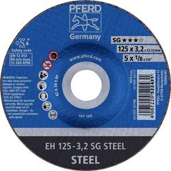 PFERD EH 125-3,2 SG STEEL 61320232 řezný kotouč lomený 125 mm 25 ks ocel