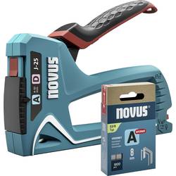 Novus Tools J-25, 030-0459 ruční sponkovačka, Typ 53, Typ 53F, Typ 37 , Typ 11 , dĺžka 4 - 10 mm