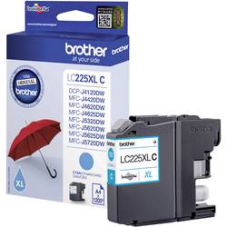 Brother Ink LC-225XLC originál azurová LC225XLC