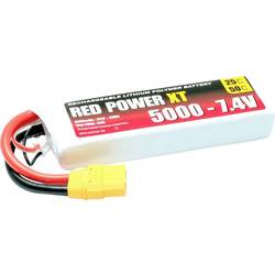 Red Power 15454 akupack Li-Pol (modelářství), 7.4 V, 5 Ah, 25 C, Softcase, XT90